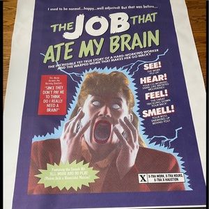 GIANT ART edgy canvas:  Ramones 80’s Job That Ate My B..